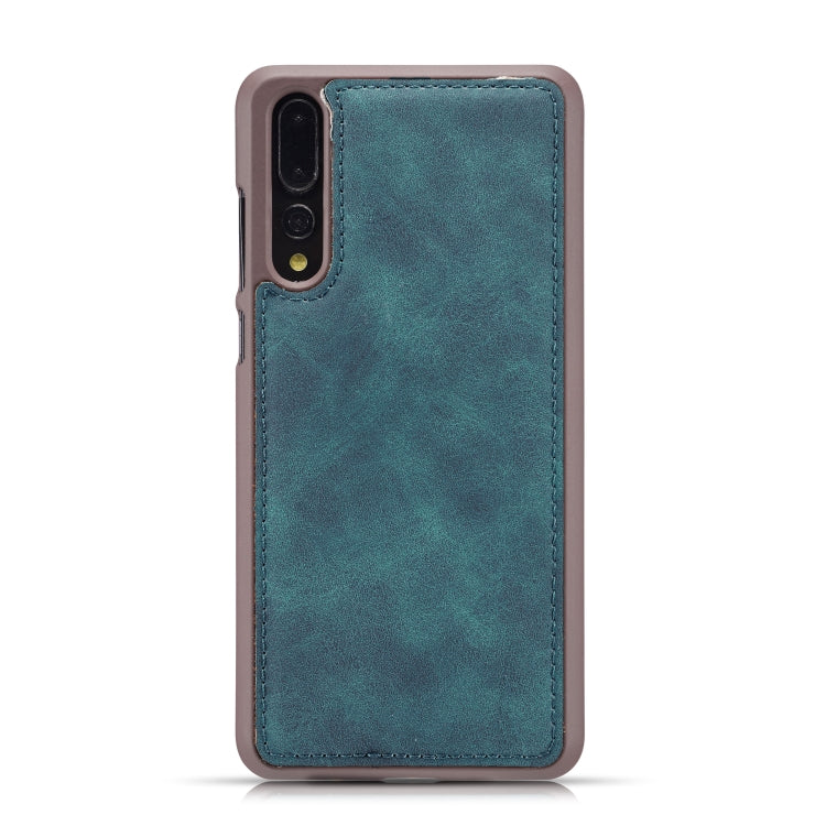 Magnetic Absorption Detachable Retro Style Horizontal Flip Leather Case for Huawei P20 Pro, with Card Slots & Wallet