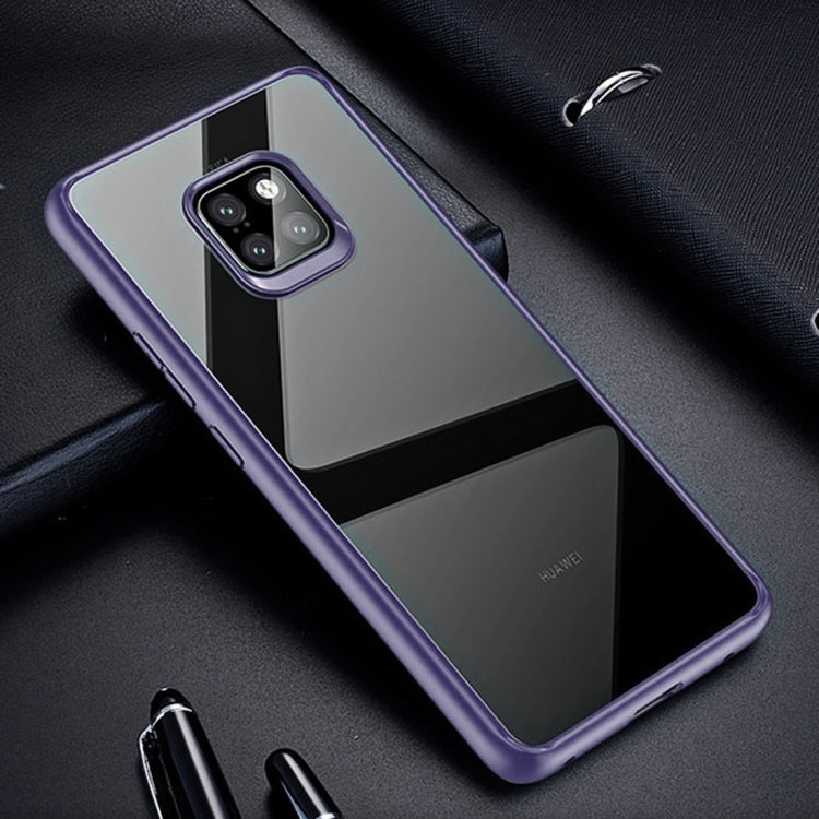 TOTUDESIGN Crystal Color Series Sim Version Shockproof TPU + Acrylic Protective Case for Huawei Mate 20 Pro