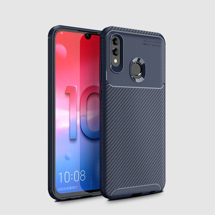 Carbon Fiber Texture Shockproof TPU Case for Huawei Honor 10 Lite