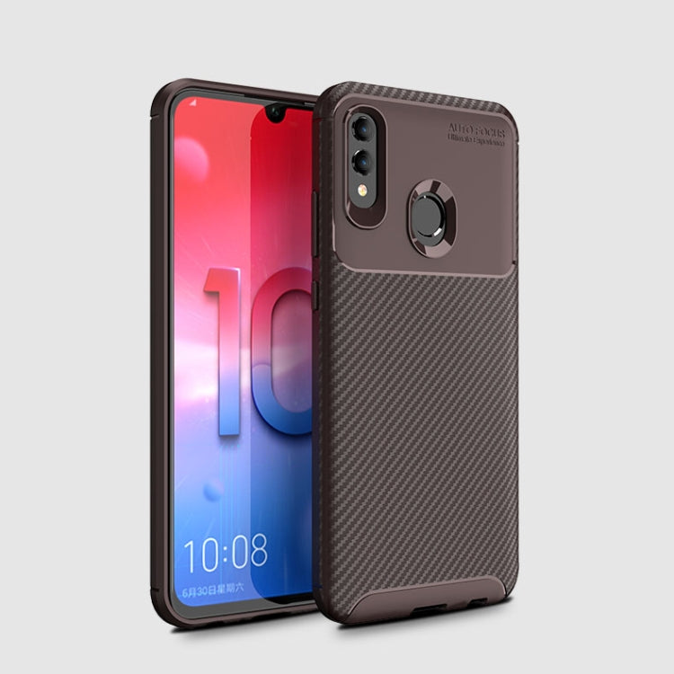 Carbon Fiber Texture Shockproof TPU Case for Huawei Honor 10 Lite
