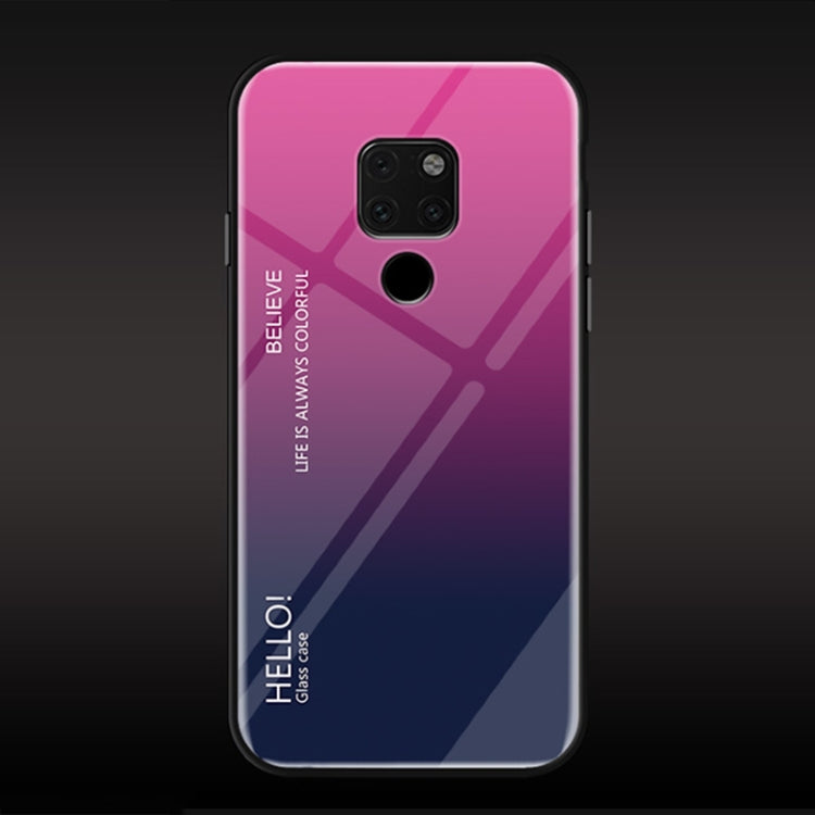 Gradient Color Glass Case for Huawei Mate 20