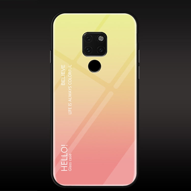 Gradient Color Glass Case for Huawei Mate 20