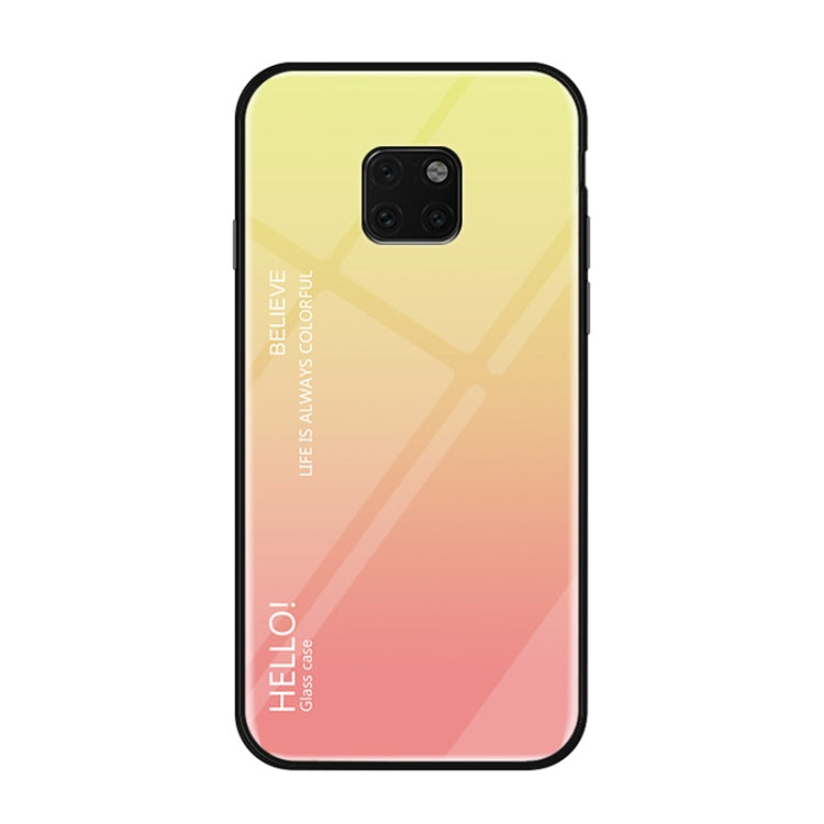 Gradient Color Glass Case for Huawei Mate 20 Pro