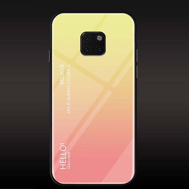 Gradient Color Glass Case for Huawei Mate 20 Pro
