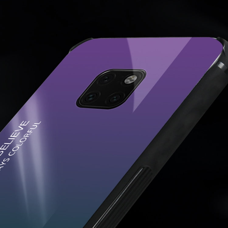 Gradient Color Glass Case for Huawei Mate 20 Pro
