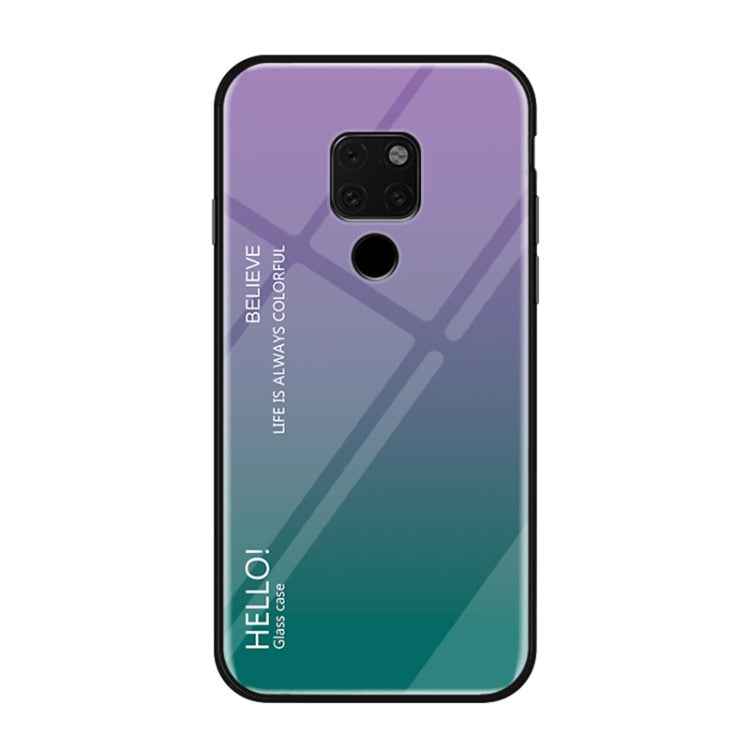 Gradient Color Glass Case for Huawei Mate 20 X