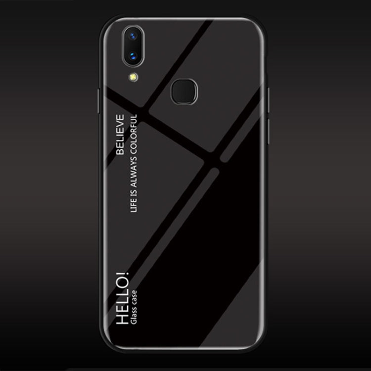 Gradient Color Glass Case for Huawei Y9 (2019) / Enjoy 9 Plus