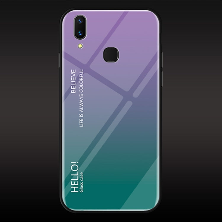 Gradient Color Glass Case for Huawei Y9 (2019) / Enjoy 9 Plus
