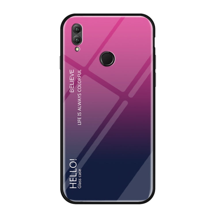 Gradient Color Glass Case for Huawei Honor 8X Max