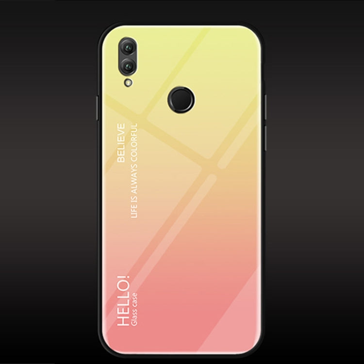 Gradient Color Glass Case for Huawei Honor 8X Max