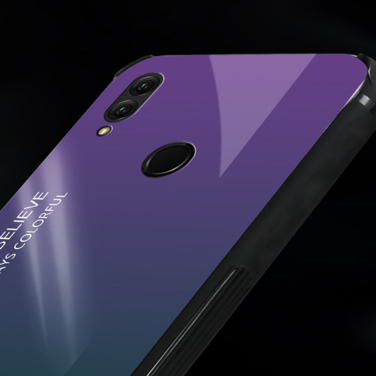 Gradient Color Glass Case for Huawei Honor 8X Max