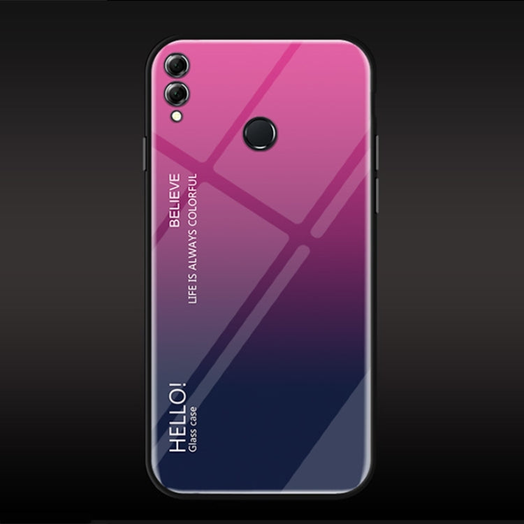 Gradient Color Glass Case for Huawei Honor 8X