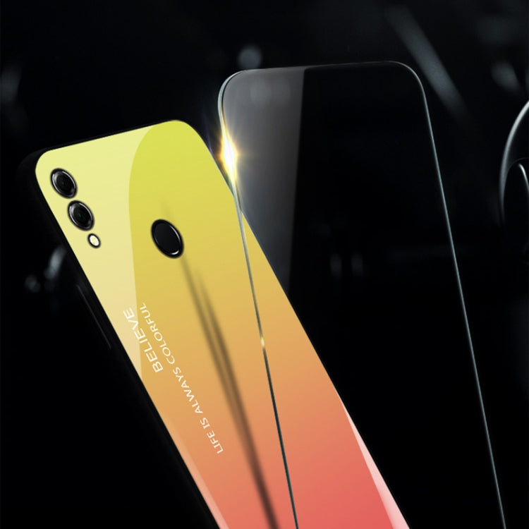Gradient Color Glass Case for Huawei Honor 8X