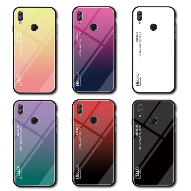 Gradient Color Glass Case for Huawei Honor Note 10