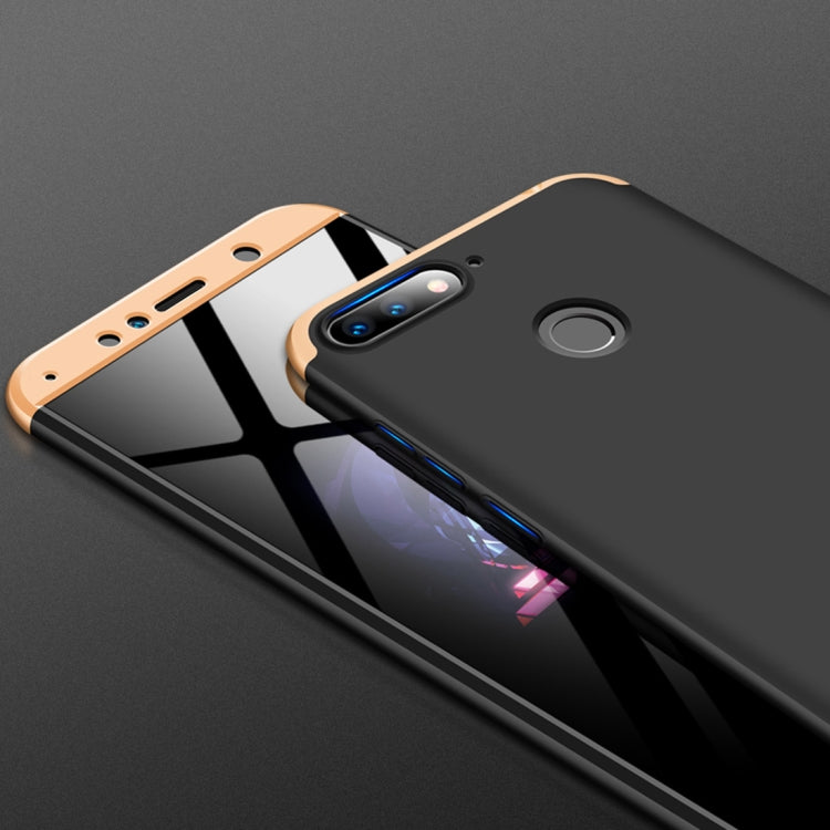 GKK Three Stage Splicing Full Coverage PC Case for Huawei Honor 7A / Y6 (2018)