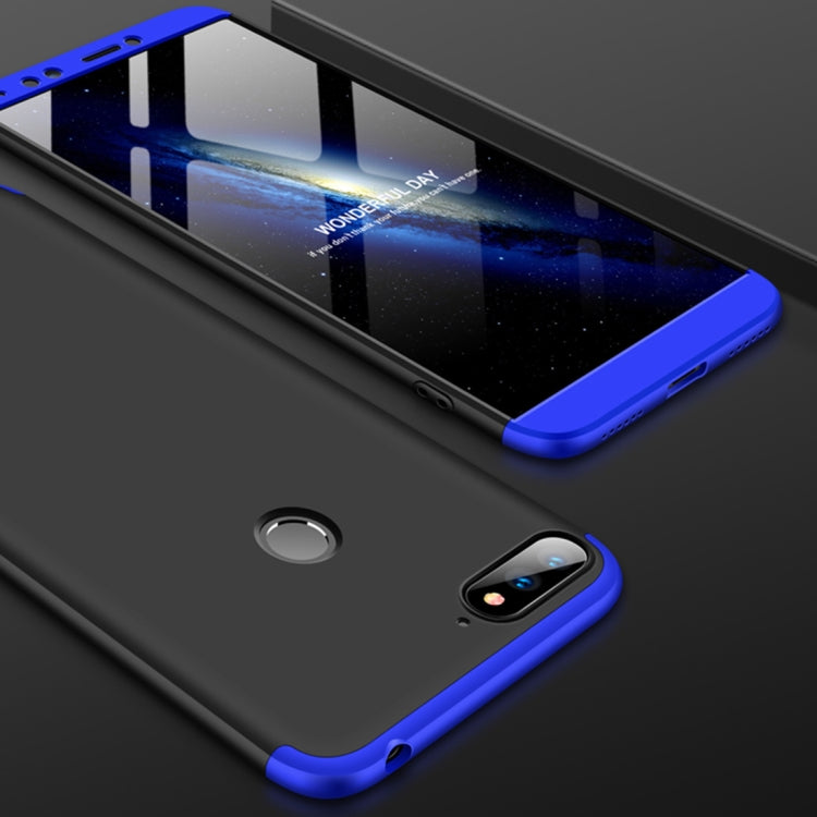 GKK Three Stage Splicing Full Coverage PC Case for Huawei Honor 7A / Y6 (2018)