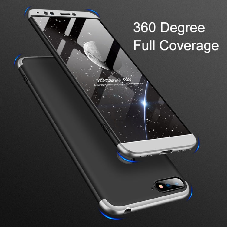 GKK Three Stage Splicing Full Coverage PC Case for Huawei Honor 7A / Y6 (2018)