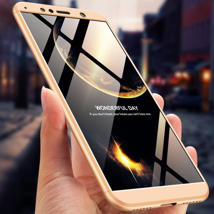 GKK Three Stage Splicing Full Coverage PC Case for Huawei Honor 7A / Y6 (2018)