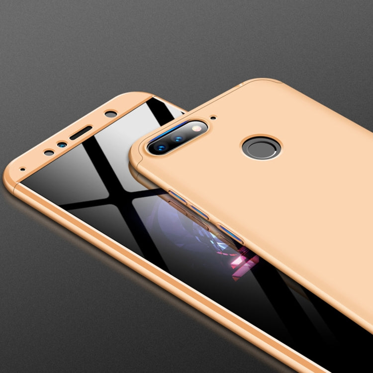 GKK Three Stage Splicing Full Coverage PC Case for Huawei Honor 7A / Y6 (2018)