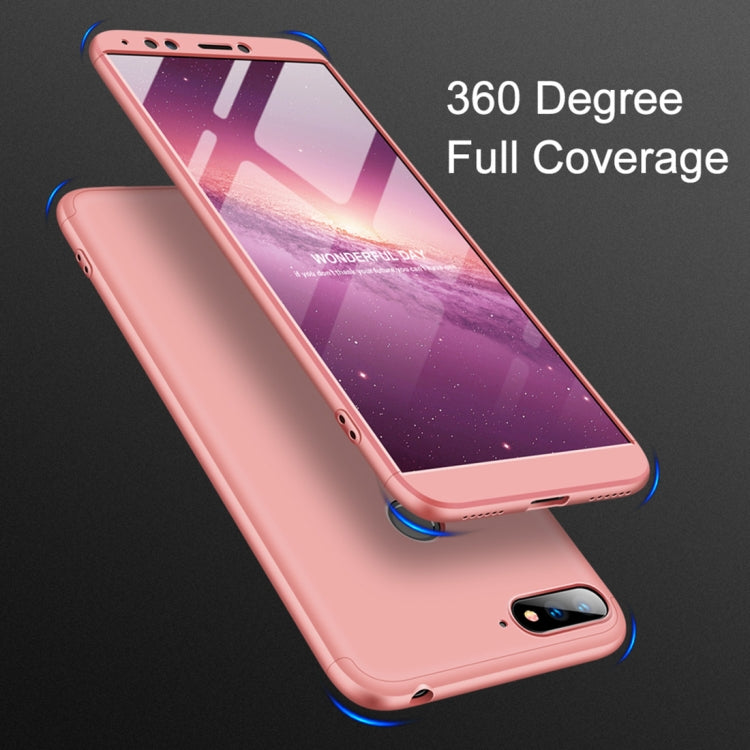 GKK Three Stage Splicing Full Coverage PC Case for Huawei Honor 7A / Y6 (2018)