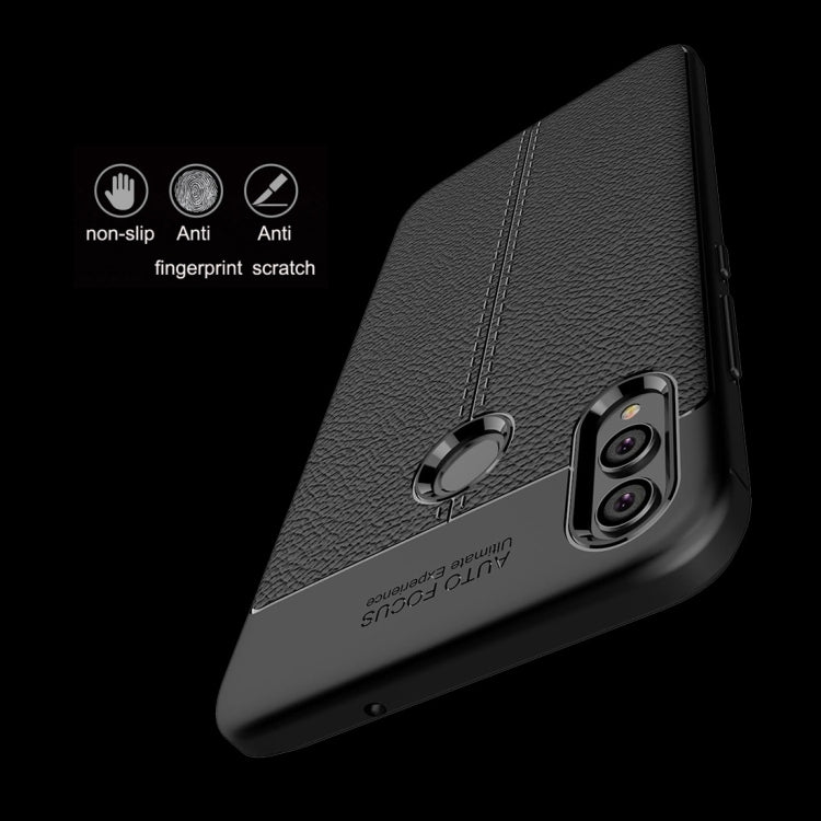 Litchi Texture TPU Shockproof Case for Huawei Honor 8X