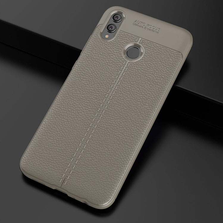 Litchi Texture TPU Shockproof Case for Huawei Honor 8X