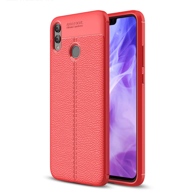 Litchi Texture TPU Shockproof Case for Huawei Honor 8X