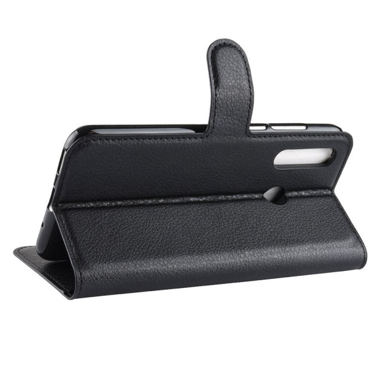 Litchi Texture Horizontal Flip Leather Case for Huawei Nova 4, with Card Slots & Holder & Wallet