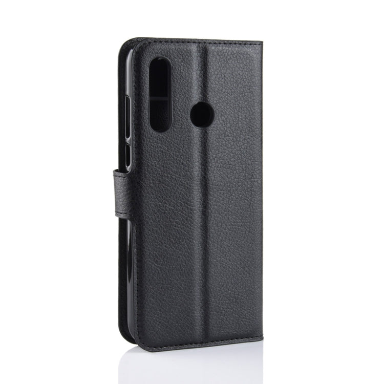 Litchi Texture Horizontal Flip Leather Case for Huawei Nova 4, with Card Slots & Holder & Wallet