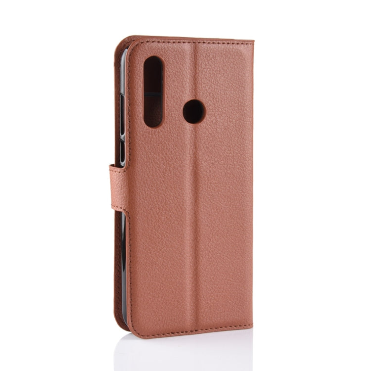 Litchi Texture Horizontal Flip Leather Case for Huawei Nova 4, with Card Slots & Holder & Wallet