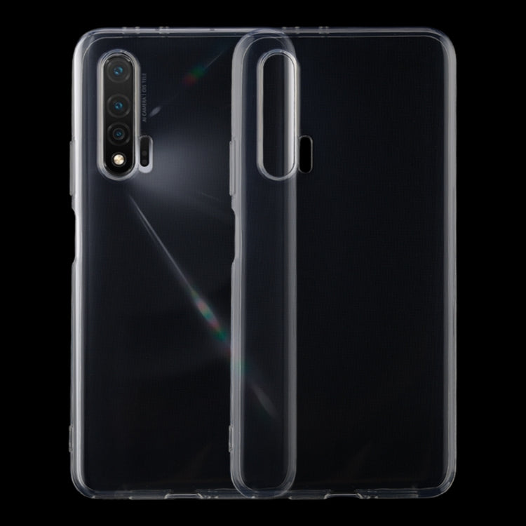 For Huawei Nova 6 0.75mm Ultrathin Transparent TPU Soft Protective Case