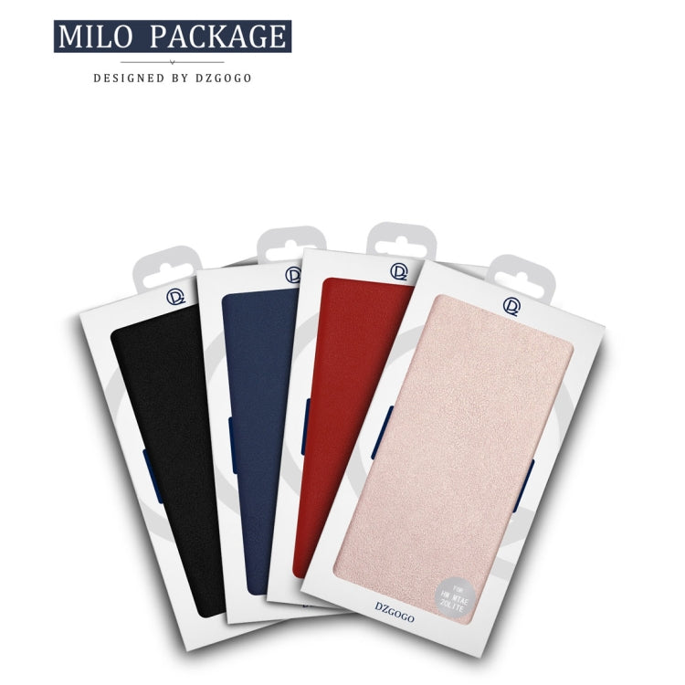 DZGOGO MILO Series PC + PU Horizontal Flip Leather Case for Huawei Mate 20 Lite, with Holder & Card Slot & Wallet