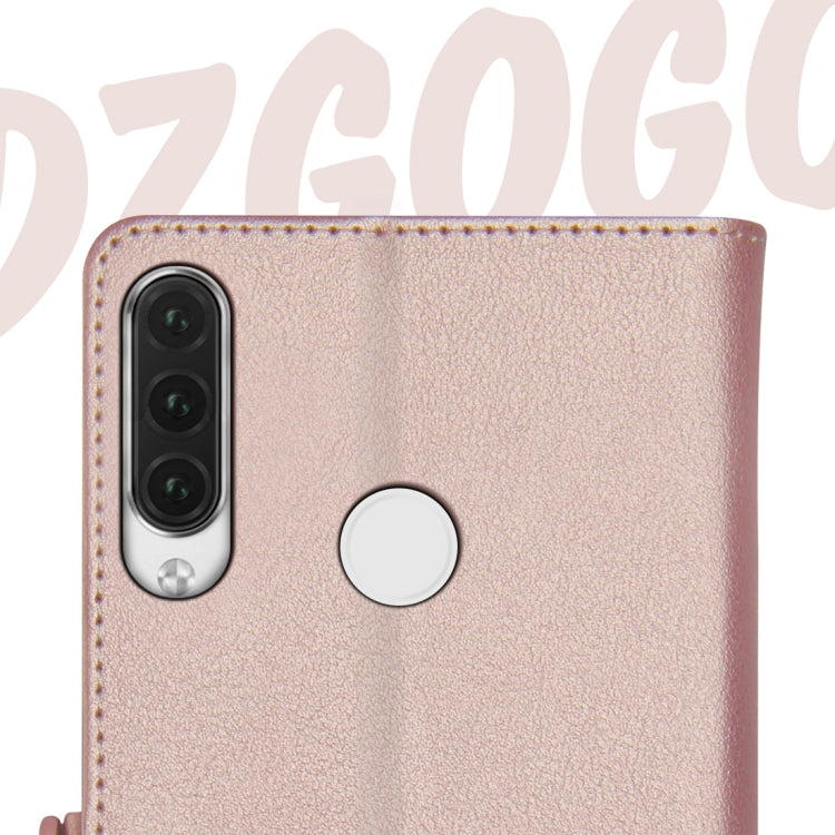 DZGOGO MILO Series PC + PU Horizontal Flip Leather Case for Huawei Honor 10i / Honor 20i / Enjoy 9s / P Smart Plus 2019, with Holder & Card Slot & Wallet