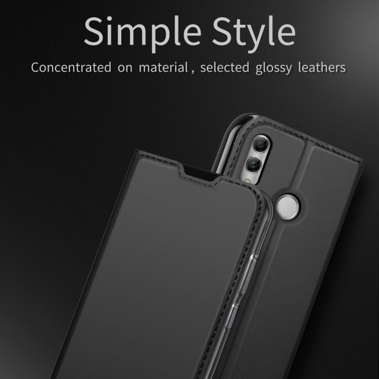 DZGOGO ISKIN Series Slight Frosted PU+ TPU Case for Huawei Honor 10 Lite