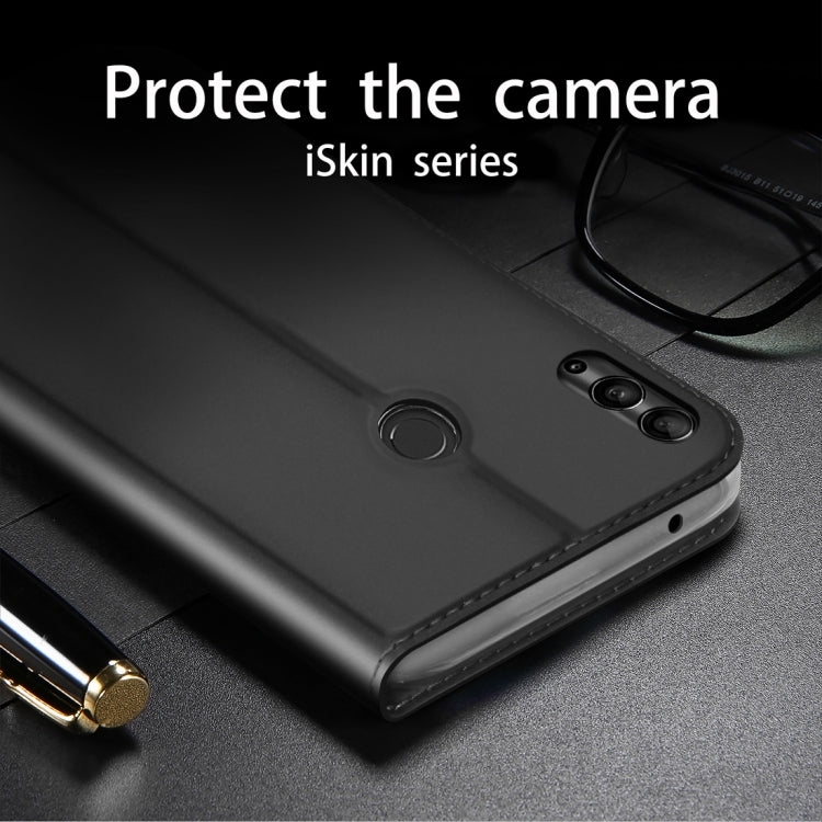 DZGOGO ISKIN Series Slight Frosted PU+ TPU Case for Huawei Honor 10 Lite