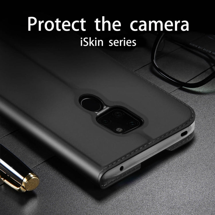 DZGOGO ISKIN Series Slight Frosted PU+ TPU Case for Huawei Mate 20 X