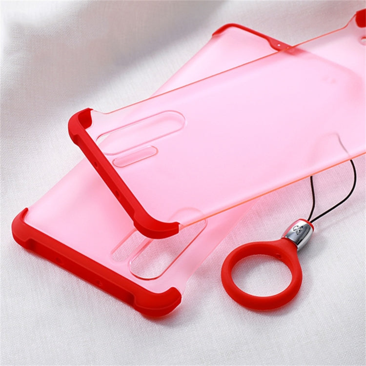 XUNDD Matin Series Shockproof TPU Protective Case for Huawei P30 Pro, with Ring (Red)