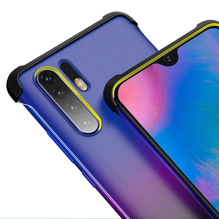 XUNDD Matin Series Shockproof TPU Protective Case for Huawei P30 Pro, with Ring (Red)