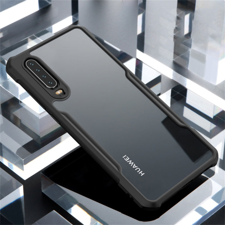XUNDD Beetle Series Shockproof TPU Protective Case for Huawei P30 (Black)