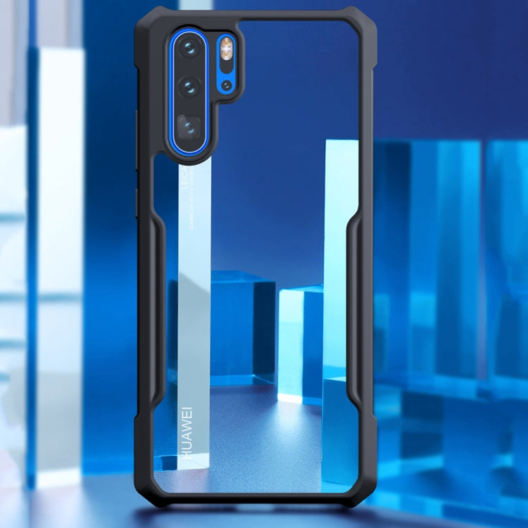 XUNDD Beetle Series Shockproof TPU Protective Case for Huawei P30 (Black)