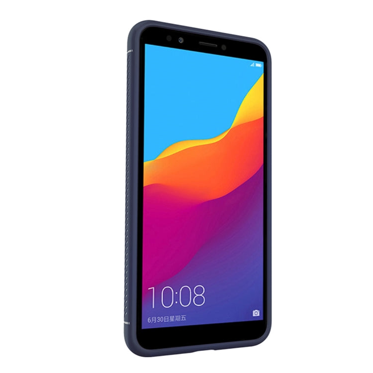 Lenuo Leshen Series for Huawei Y6 (2018)/Enjoy 8e TPU Litchi Texture Dropproof Protective Back Cover Case