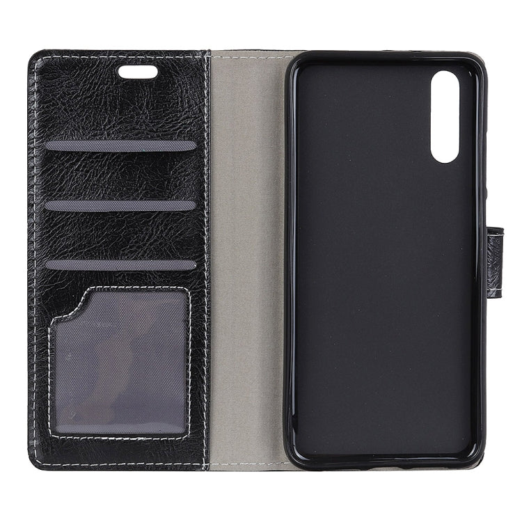 Retro Crazy Horse Texture Horizontal Flip Leather Case for Huawei Honor Magic 2, with Holder & Card Slots & Photo Frame