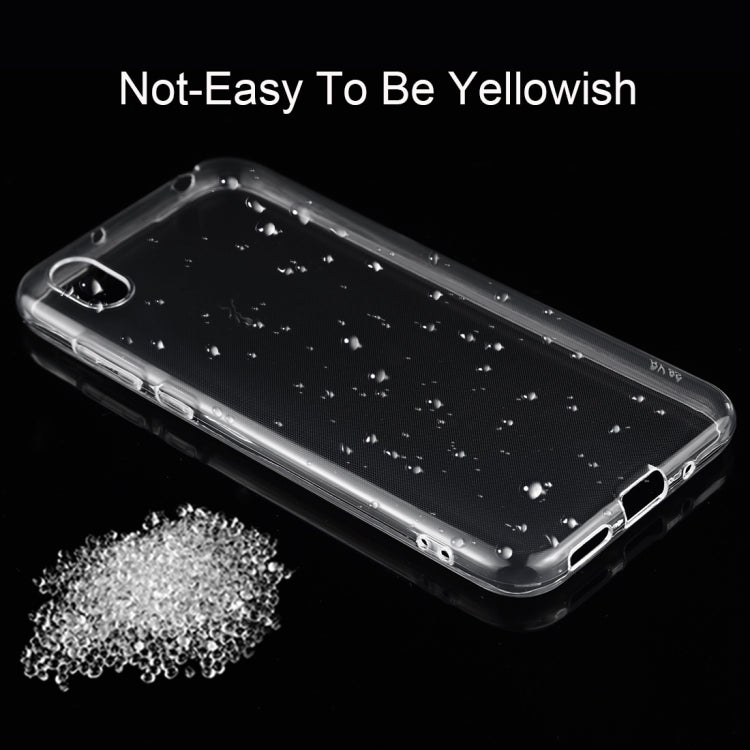 0.75mm Ultrathin Transparent TPU Soft Protective Case for Huawei Honor 8S