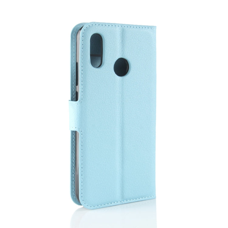 For Huawei  P20 Lite PU + TPU Litchi Texture Horizontal Flip Leather Case with Wallet & Holder & Card Slots