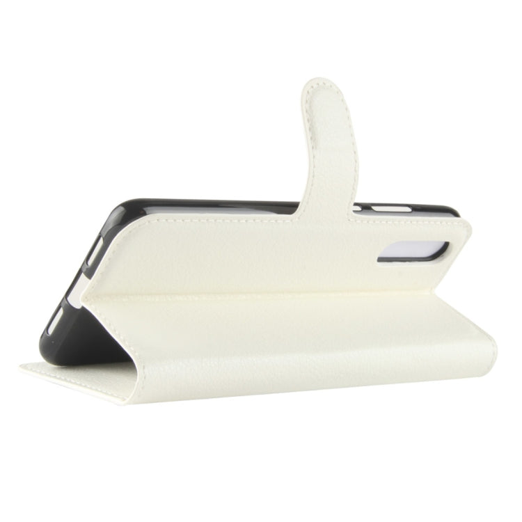 For Huawei  P20 PU + TPU Litchi Texture Horizontal Flip Leather Case with Wallet & Holder & Card Slots