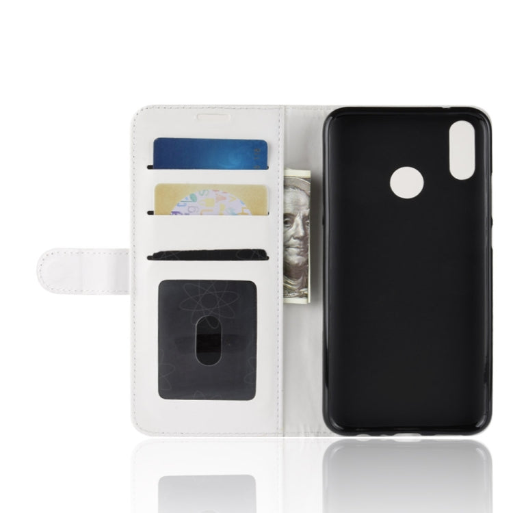 R64 Texture Single Fold Horizontal Flip Leather Case for Huawei Honor 10 Lite, with Holder & Card Slots & Wallet