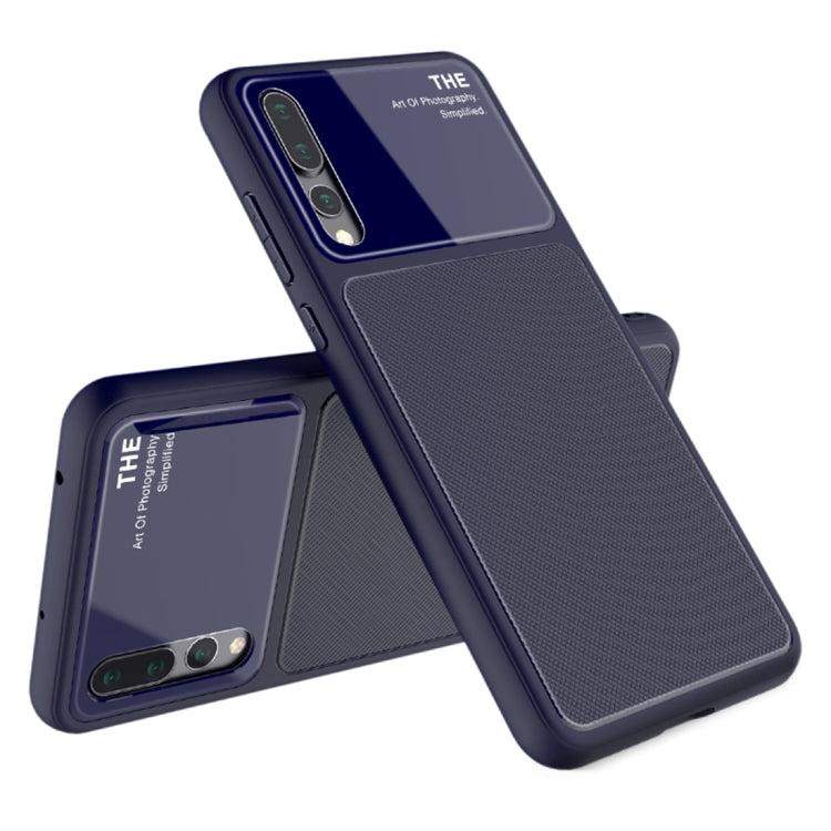 Lenuo LeJazz Series for Huawei P20 Pro Shockproof TPU + Glass Protective Back Case