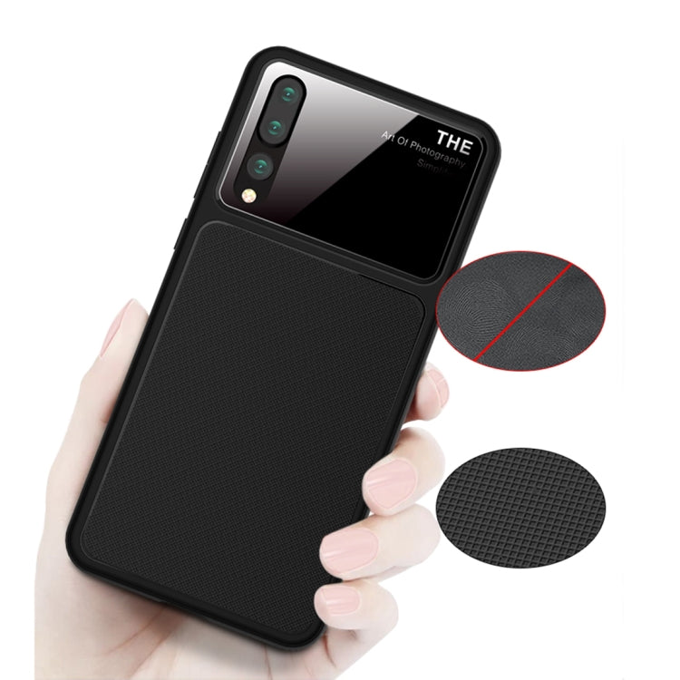 Lenuo LeJazz Series for Huawei P20 Pro Shockproof TPU + Glass Protective Back Case