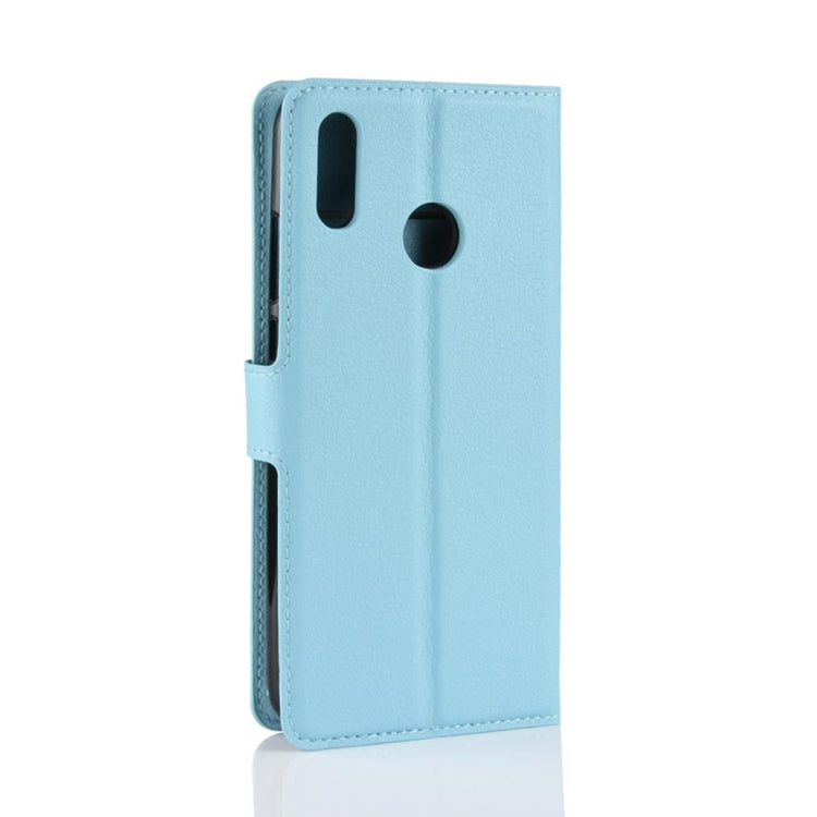 PU + TPU Litchi Texture Horizontal Flip Leather Case with Wallet & Holder & Card Slots for Huawei Honor 10 Lite
