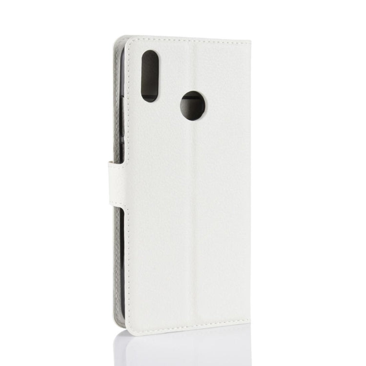 PU + TPU Litchi Texture Horizontal Flip Leather Case with Wallet & Holder & Card Slots for Huawei Honor 10 Lite